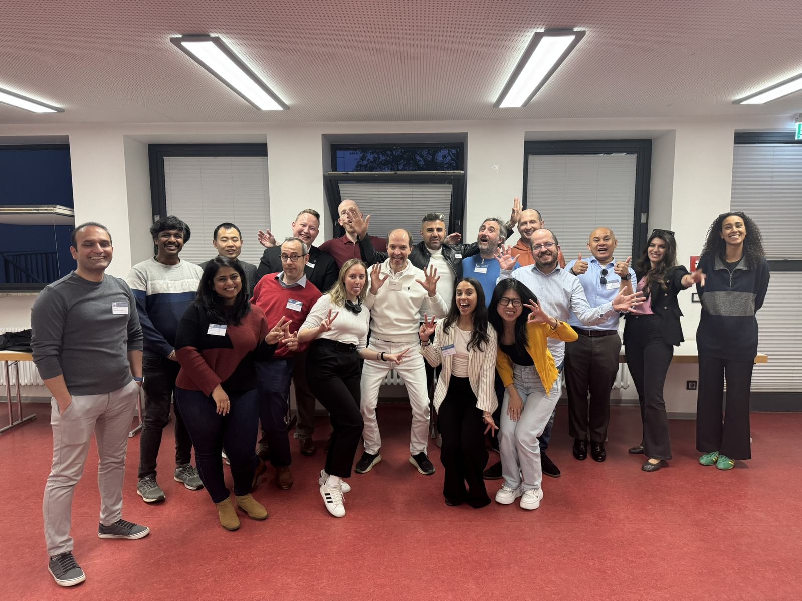 Members of Business Club Frankfurt Toastmasters